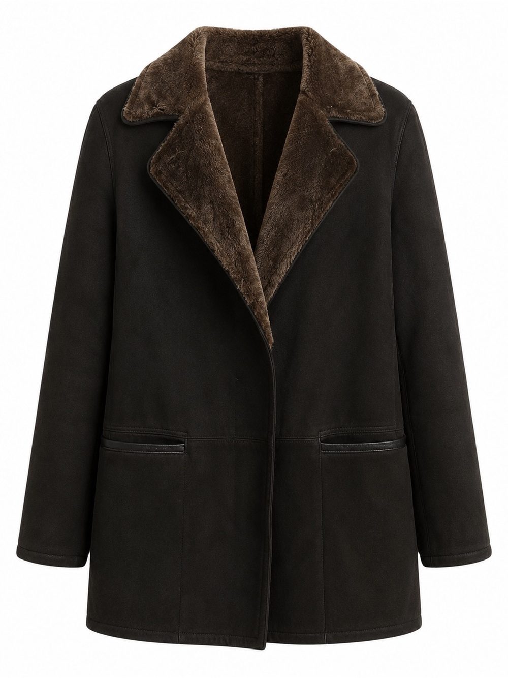 Vintage Shearling Coat Lambskin | Unisex | Italian Heritage